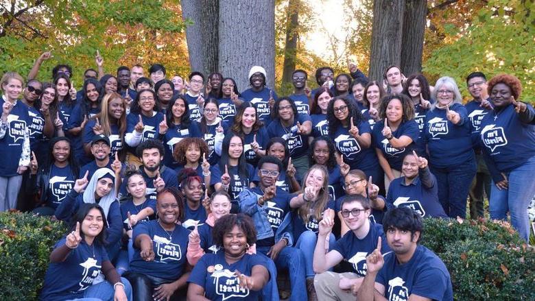 Penn State Abington students, faculty, and staff celebrate their status as first generation college students